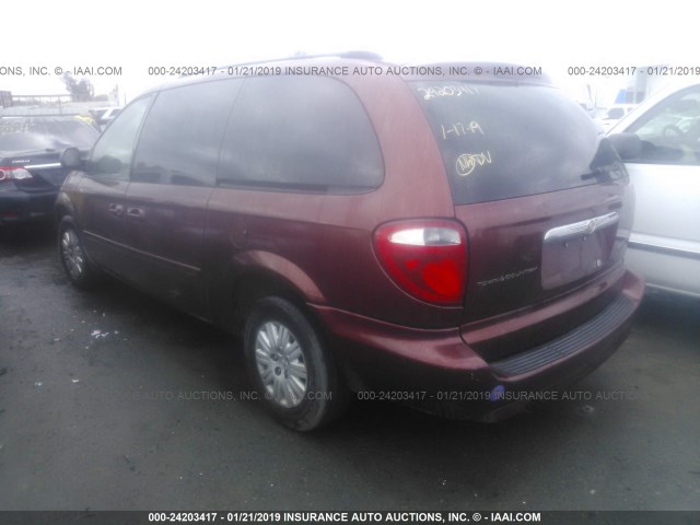 2A4GP44R87R190246 - 2007 CHRYSLER TOWN & COUNTRY LX BROWN photo 3