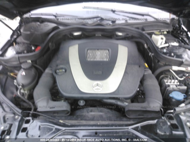 WDDHF5GB6AA030742 - 2010 MERCEDES-BENZ E 350 BLACK photo 10