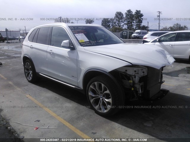 5UXKR2C53G0H41921 - 2016 BMW X5 SDRIVE35I WHITE photo 1