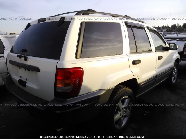 1J4GW48S94C336769 - 2004 JEEP GRAND CHEROKEE LAREDO/COLUMBIA/FREEDOM 白色 照片 4