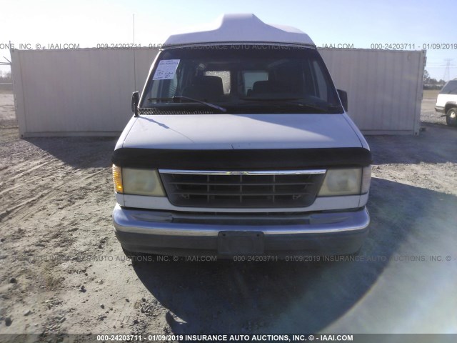 1FDEE14N2PHB84948 - 1993 FORD ECONOLINE E150 VAN WHITE photo 6