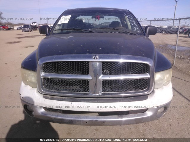 3D7KA28D84G143603 - 2004 DODGE RAM 2500 BLUE photo 6