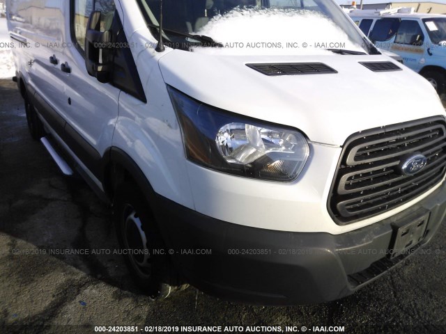 1FTBW2YG2GKB22555 - 2016 FORD TRANSIT T-350 WHITE photo 6