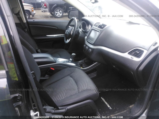 3C4PDDBG1DT589928 - 2013 DODGE JOURNEY SXT BLACK photo 5