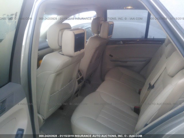 4JGBB22E18A329315 - 2008 MERCEDES-BENZ ML 320 CDI TAN photo 8