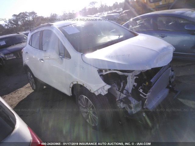 KL4CJASB3KB712633 - 2019 BUICK ENCORE PREFERRED WHITE photo 1