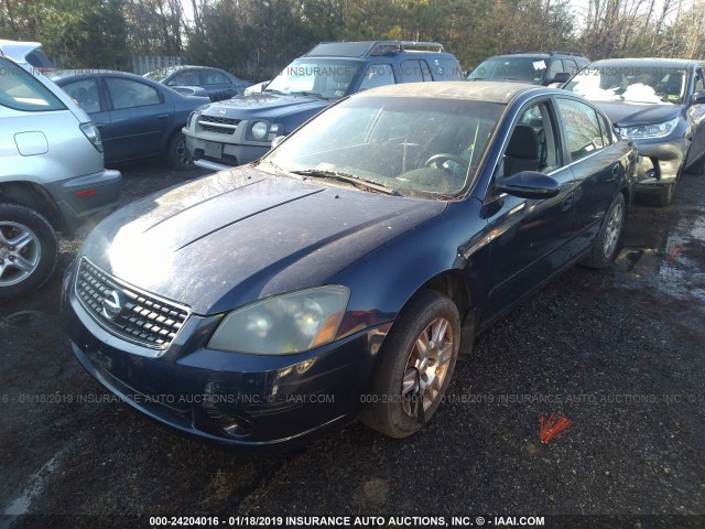 1N4AL11D25C261533 - 2005 NISSAN ALTIMA S/SL BLUE photo 2