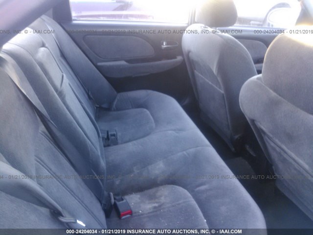 KMHWF35H35A163733 - 2005 HYUNDAI SONATA GLS/LX SILVER photo 8