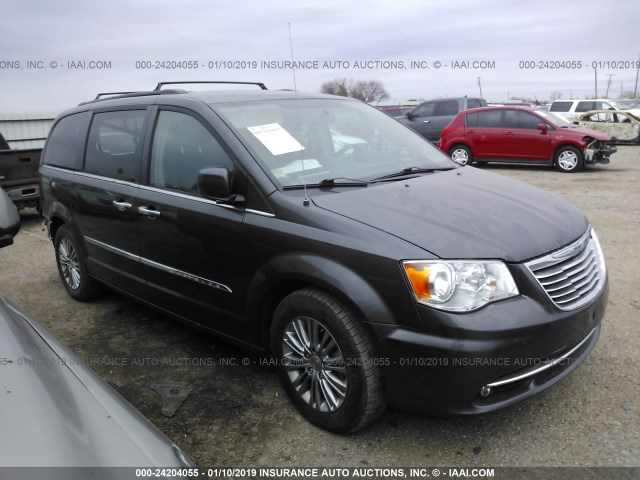 2C4RC1CG0GR212412 - 2016 CHRYSLER TOWN & COUNTRY TOURING L GRAY photo 1