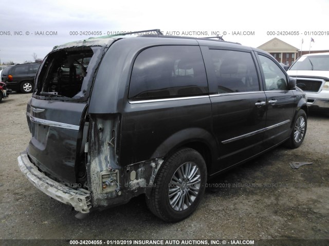 2C4RC1CG0GR212412 - 2016 CHRYSLER TOWN & COUNTRY TOURING L GRAY photo 4