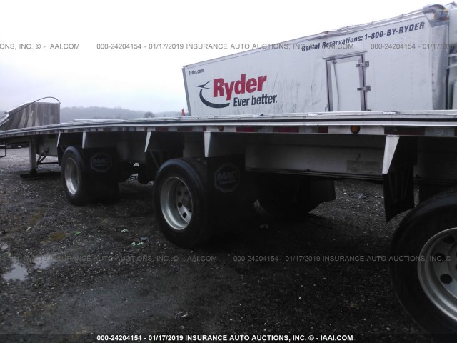 5MAPA4833KA046462 - 2019 MAC TRAILER MFG FLATBED  SILVER photo 3