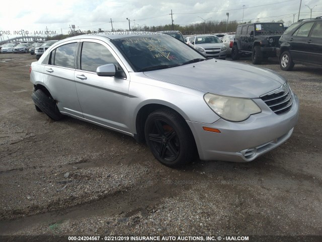 1C3CC5FB8AN152577 - 2010 CHRYSLER SEBRING LIMITED SILVER photo 1