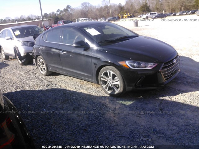 5NPD84LF1HH061048 - 2017 HYUNDAI ELANTRA SE/VALUE/LIMITED BLACK photo 1