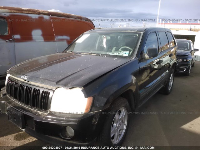 1J4GR48K35C553081 - 2005 JEEP GRAND CHEROKEE LAREDO/COLUMBIA/FREEDOM 黑色 照片 2