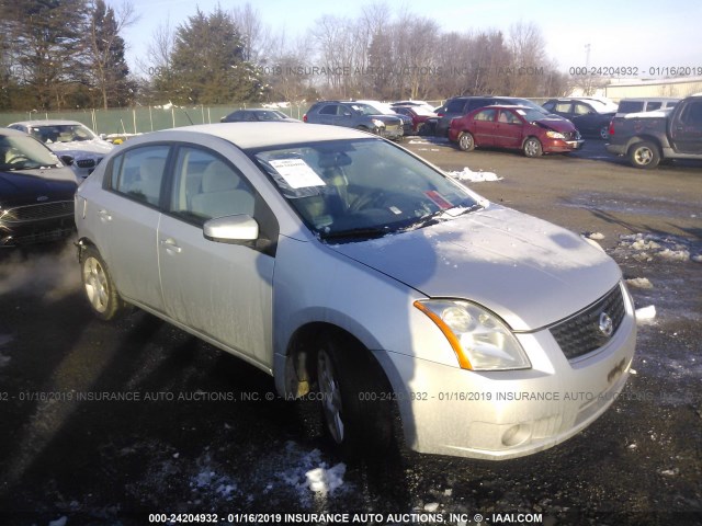 3N1AB61E98L724203 - 2008 NISSAN SENTRA 2.0/2.0S/2.0SL SILVER photo 1