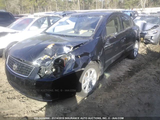 3N1AB61E49L627945 - 2009 NISSAN SENTRA 2.0/2.0S/2.0SL BLACK photo 2