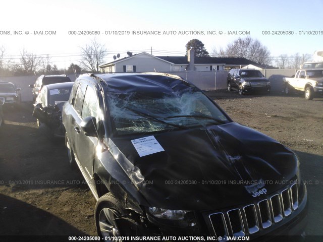 1C4NJDBB2GD557052 - 2016 JEEP COMPASS SPORT BLACK photo 6