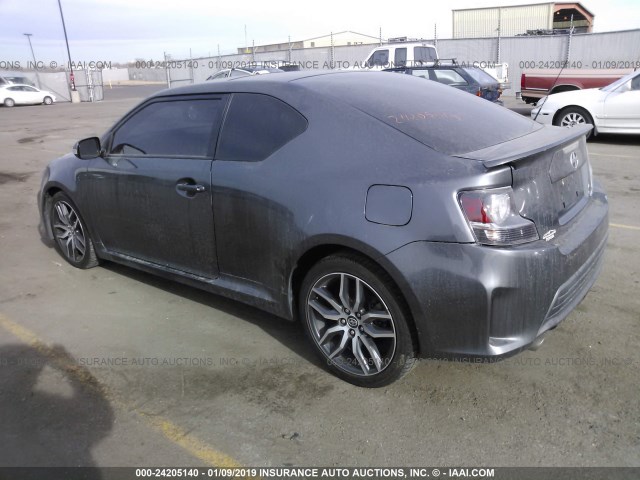 JTKJF5C75E3081455 - 2014 TOYOTA SCION TC ნაცრისფერი ფოტო 3