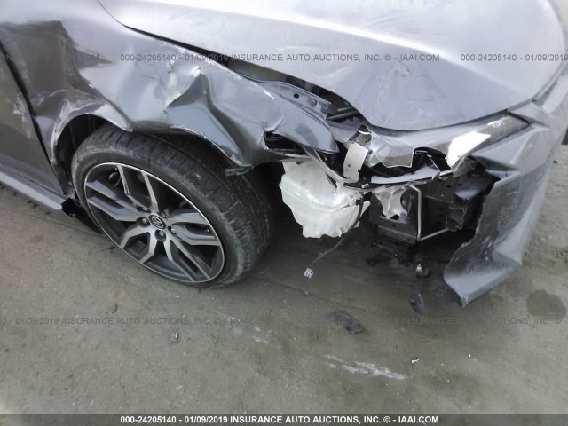 JTKJF5C75E3081455 - 2014 TOYOTA SCION TC ნაცრისფერი ფოტო 6