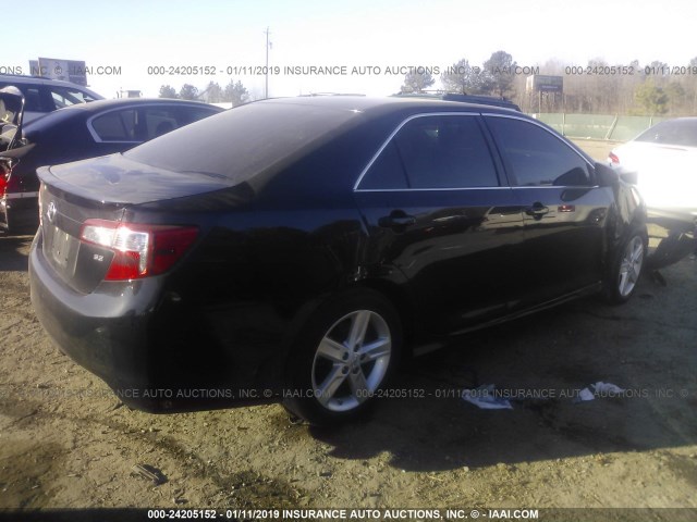 4T1BF1FK2EU377964 - 2014 TOYOTA CAMRY L/SE/LE/XLE 黑色 照片 4