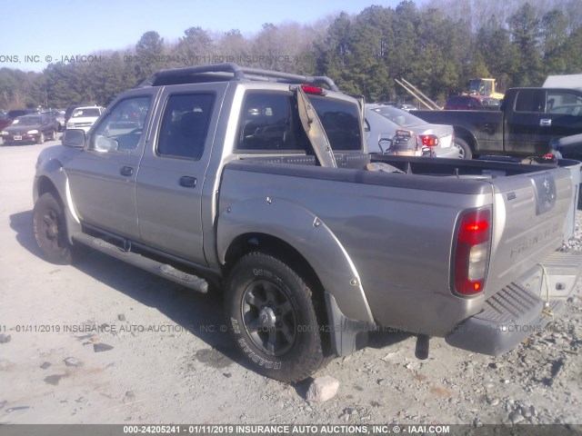 1N6ED27TX3C438952 - 2003 NISSAN FRONTIER CREW CAB XE/CREW CAB SE Champagne photo 3