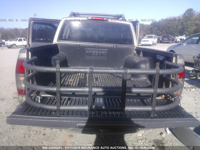 1N6ED27TX3C438952 - 2003 NISSAN FRONTIER CREW CAB XE/CREW CAB SE Champagne photo 6