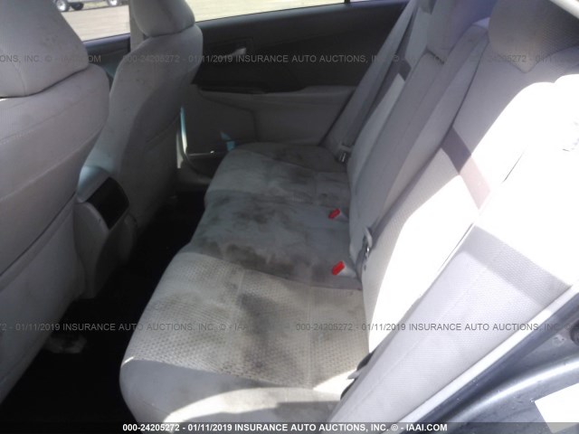 4T4BF1FK9ER383279 - 2014 TOYOTA CAMRY L/SE/LE/XLE 灰色 照片 8