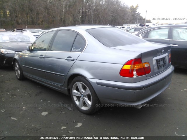 WBAEW53404PG11658 - 2004 BMW 330 XI GRAY photo 3