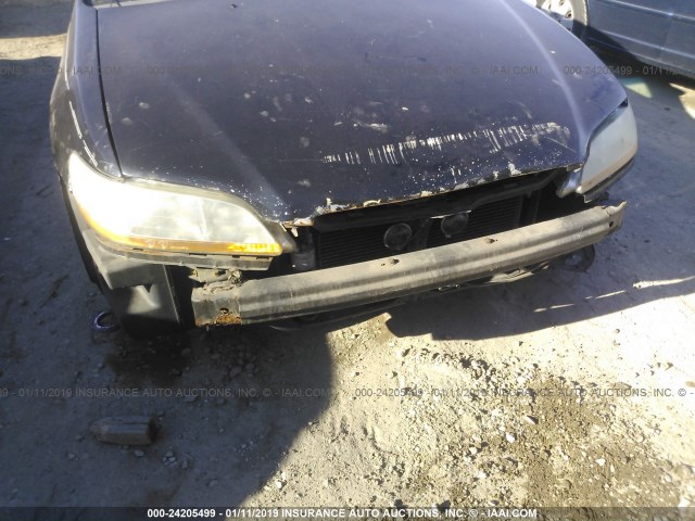 1HGCG3171YA023932 - 2000 HONDA ACCORD EX BLACK photo 6