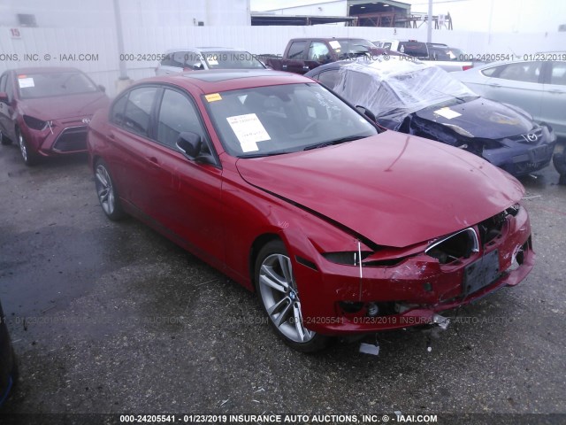 WBA3D3C51EK156454 - 2014 BMW 328 D RED photo 1