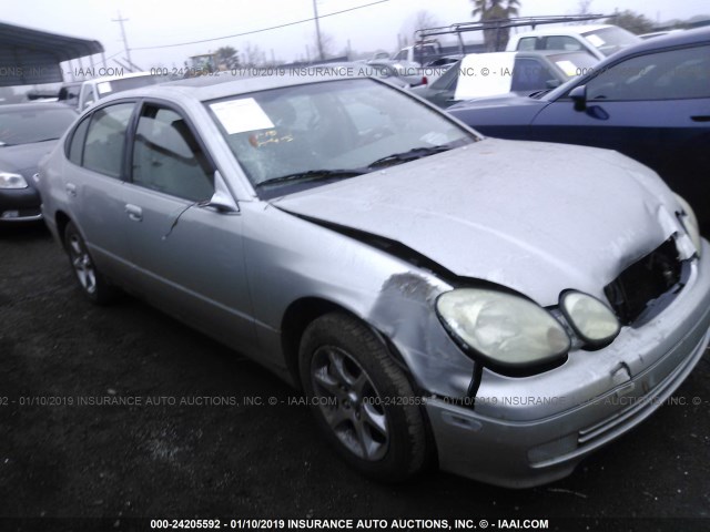 JT8BD69S340196525 - 2004 LEXUS GS 300 SILVER photo 1