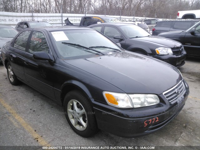 4T1BF28K71U117959 - 2001 TOYOTA CAMRY LE/XLE BLACK photo 1