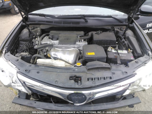 4T4BF1FK9CR261891 - 2012 TOYOTA CAMRY SE/LE/XLE 黑色 照片 10