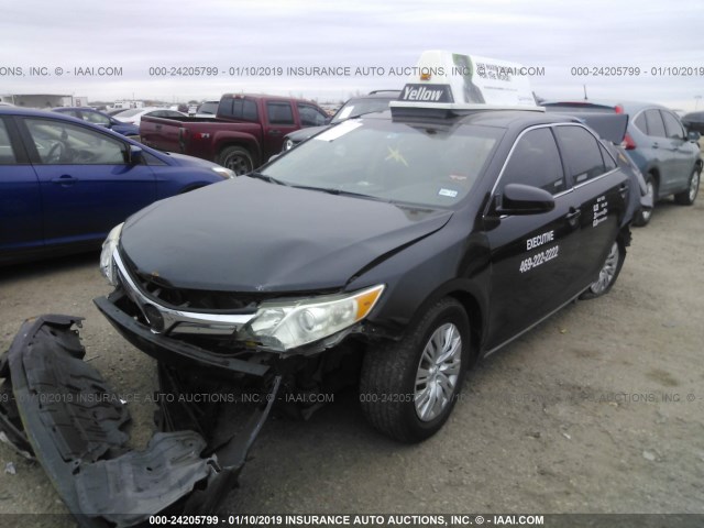 4T4BF1FK9CR261891 - 2012 TOYOTA CAMRY SE/LE/XLE 黑色 照片 2