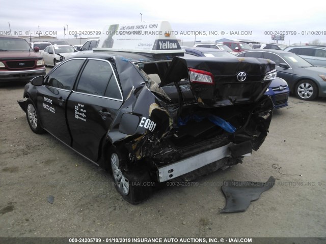 4T4BF1FK9CR261891 - 2012 TOYOTA CAMRY SE/LE/XLE 黑色 照片 3