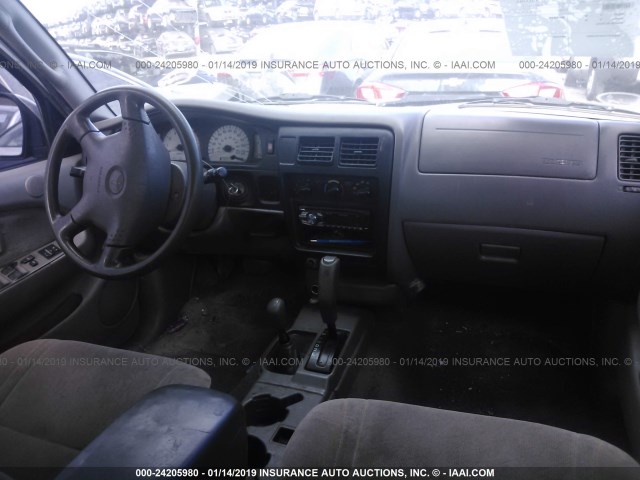 5TEHN72N42Z012466 - 2002 TOYOTA TACOMA DOUBLE CAB 银色 照片 5