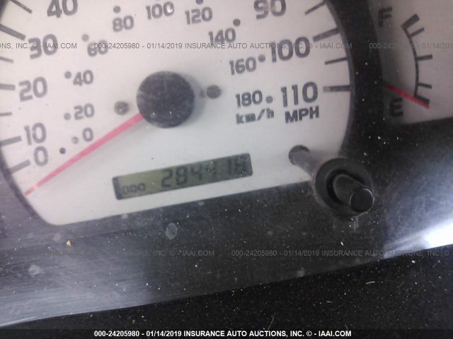 5TEHN72N42Z012466 - 2002 TOYOTA TACOMA DOUBLE CAB 银色 照片 7