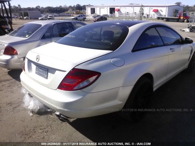 WDDEJ71X07A001344 - 2007 MERCEDES-BENZ CL 550 GRAY photo 4