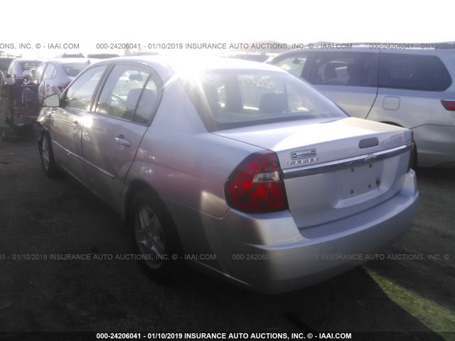 1G1ZT528X5F176758 - 2005 CHEVROLET MALIBU LS Gümüş foto 3