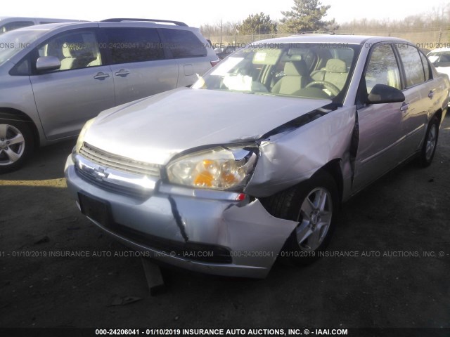 1G1ZT528X5F176758 - 2005 CHEVROLET MALIBU LS Gümüş foto 6