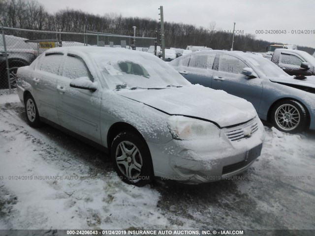 1G1ZS51FX6F147393 - 2006 CHEVROLET MALIBU LS ვერცხლისფერი ფოტო 1