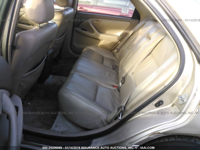 4T1BF28K5YU955093 - 2000 TOYOTA CAMRY LE/XLE GOLD photo 8