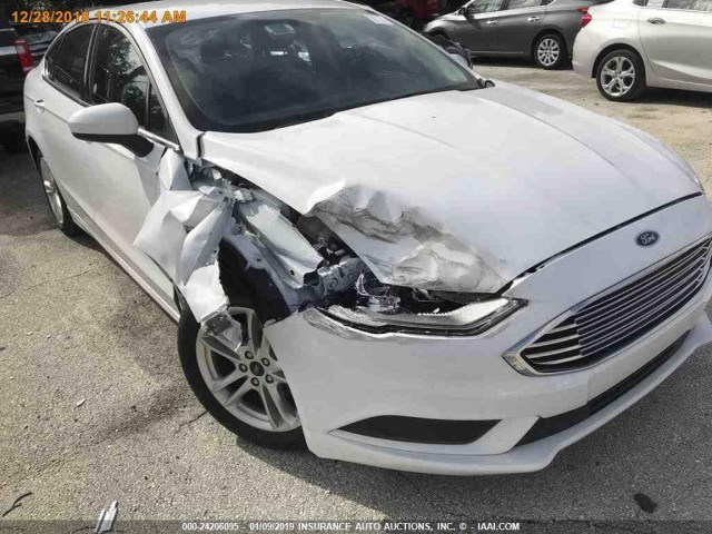 3FA6P0LU1JR172890 - 2018 FORD FUSION SE HYBRID WHITE photo 13