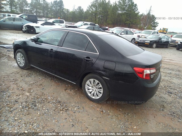 4T4BF1FK8ER439471 - 2014 TOYOTA CAMRY L/SE/LE/XLE 黑色 照片 3