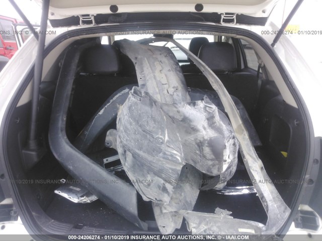 2FMDK3JC8DBA58038 - 2013 FORD EDGE SEL WHITE photo 8