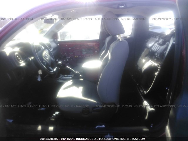 5TFSX5EN0HX050941 - 2017 TOYOTA TACOMA ACCESS CAB/SR/SR5 წითელი ფოტო 8