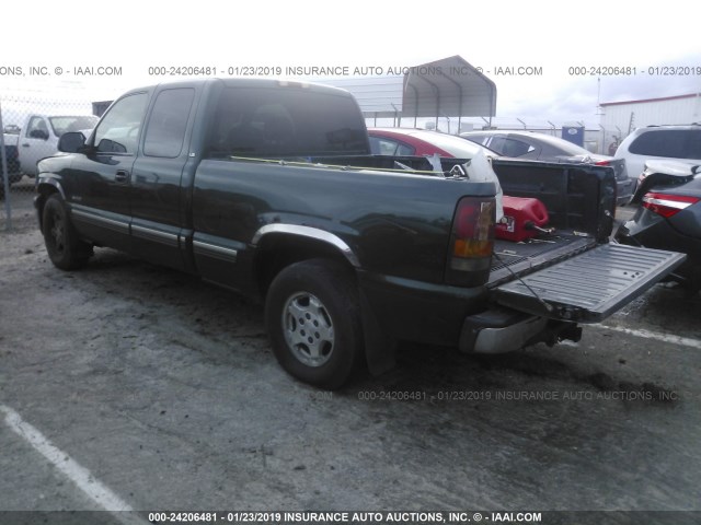 2GCEC19T311214096 - 2001 CHEVROLET SILVERADO C1500 GREEN photo 3