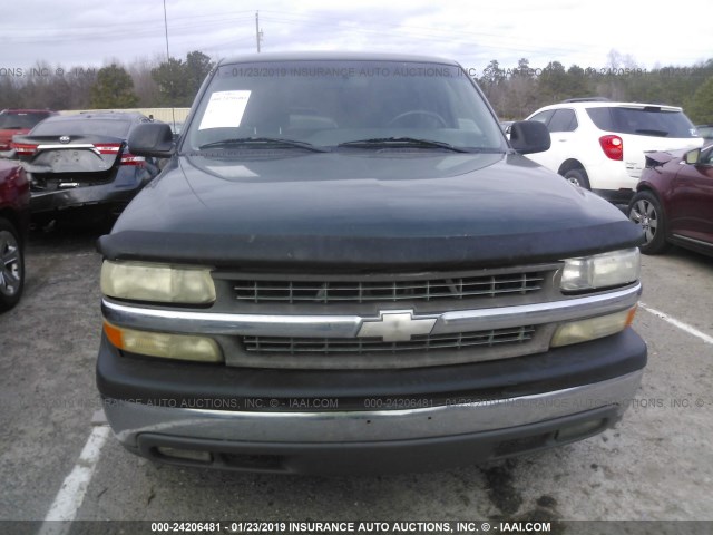 2GCEC19T311214096 - 2001 CHEVROLET SILVERADO C1500 GREEN photo 6