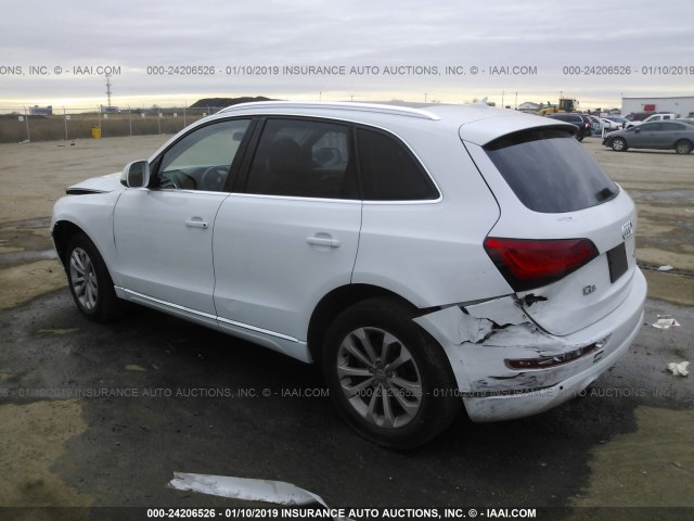 WA1LFAFP8EA009062 - 2014 AUDI Q5 PREMIUM PLUS WHITE photo 3