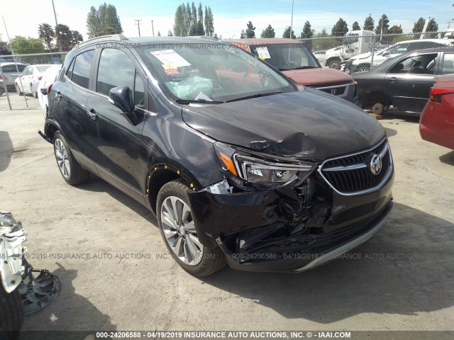 KL4CJESB7KB721679 - 2019 BUICK ENCORE PREFERRED 黑色 照片 1